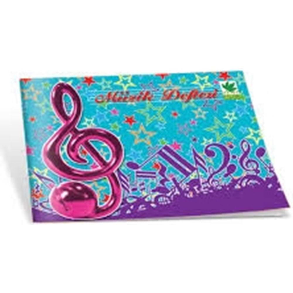 BÜYÜK MÜZİK DEFTERİ 20YP 12Lİ