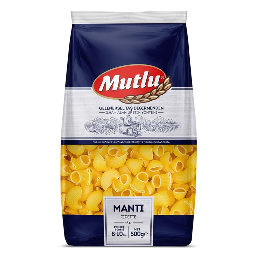 MUTLU MANTI (MAKARNA) 500GR x 20LI