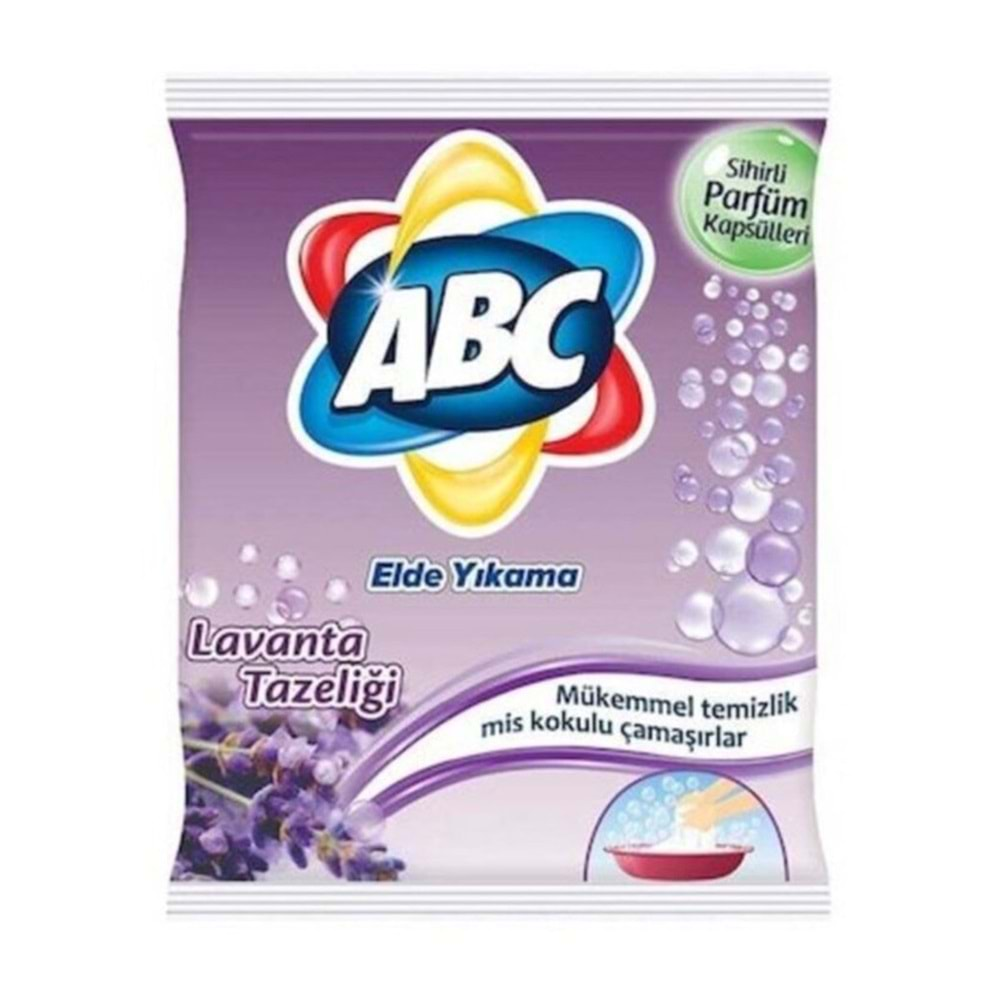 ABC TOZ DETERJAN 600GR LAVANTA x 20Lİ