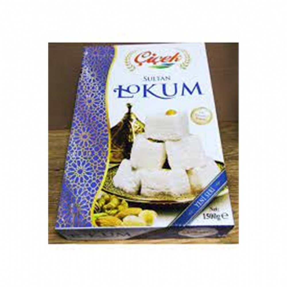 1KG ÇİÇEK BASMA LOKUM