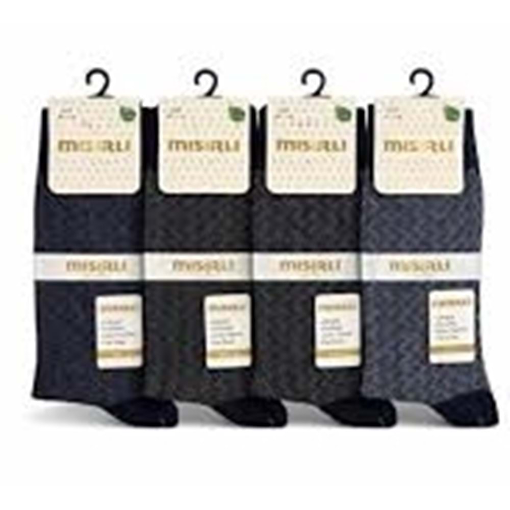 ERKEK ÇORAP LÜKS (MISIRLI-ELÇİ)*12Lİ