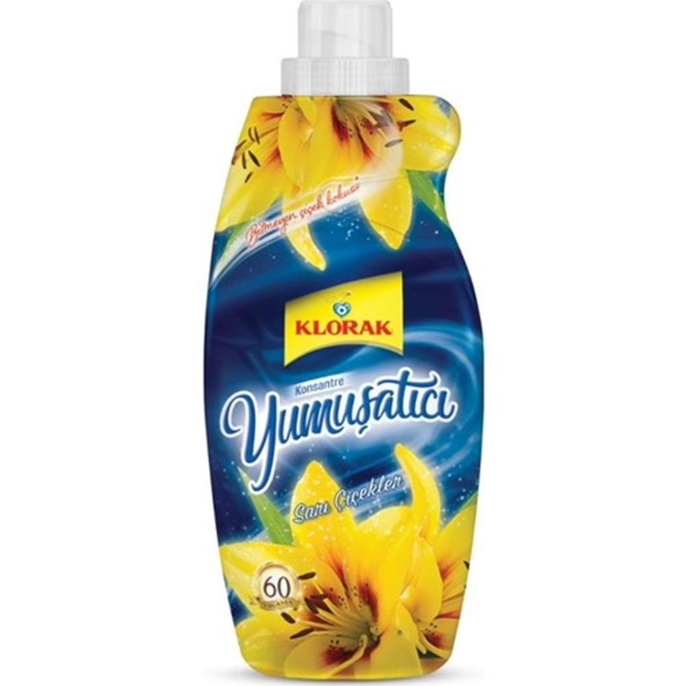 KLORAK KONS. YUMUŞATICI SARI ÇİÇEKLER 1440ML x 6LI