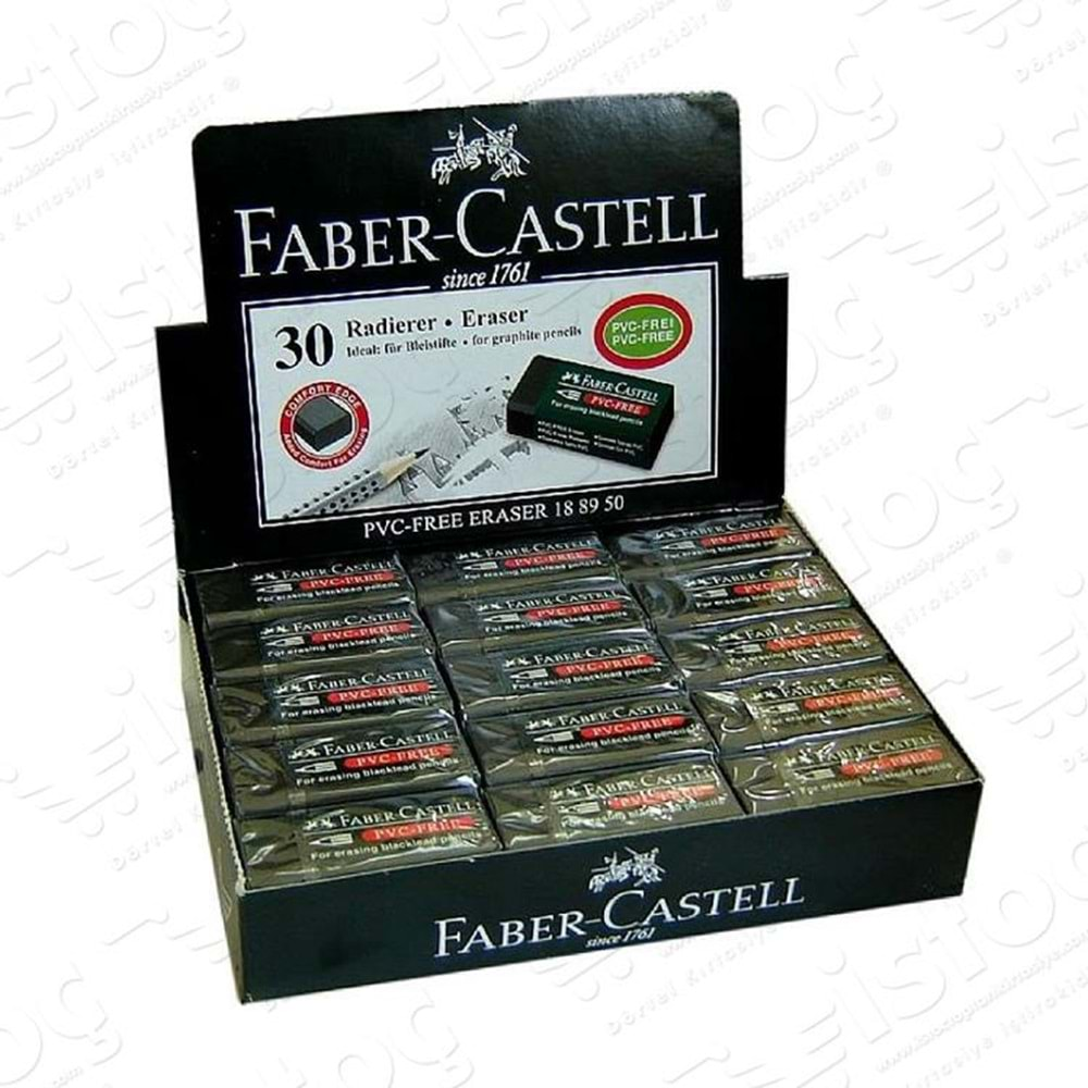 FABER CASTEL SİYAH SİLGİ 30LU