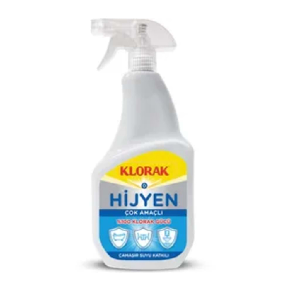 KLORAK HİJYEN ÇOK AMAÇLI TEM. 750ML x 12Lİ