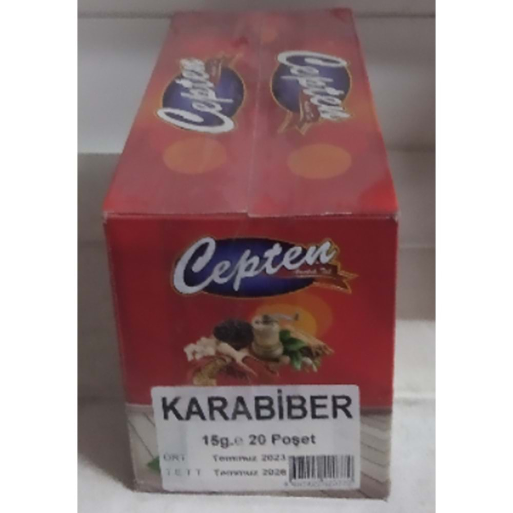 CEP KARABİBER 15 GR 20Lİ