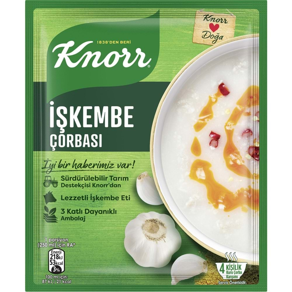 KNOR ÇORBA İŞKEMBE 12LI