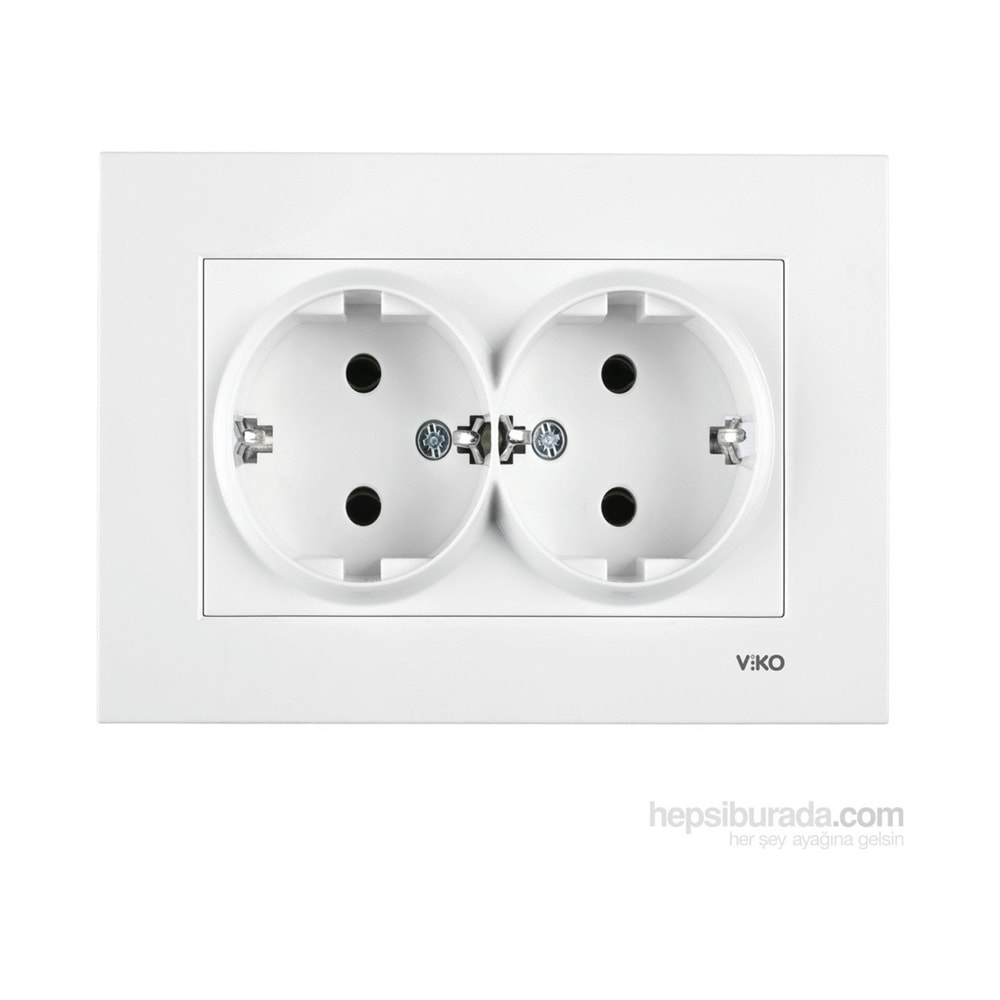 ATOM 2Lİ TOPRAKLI PRİZ