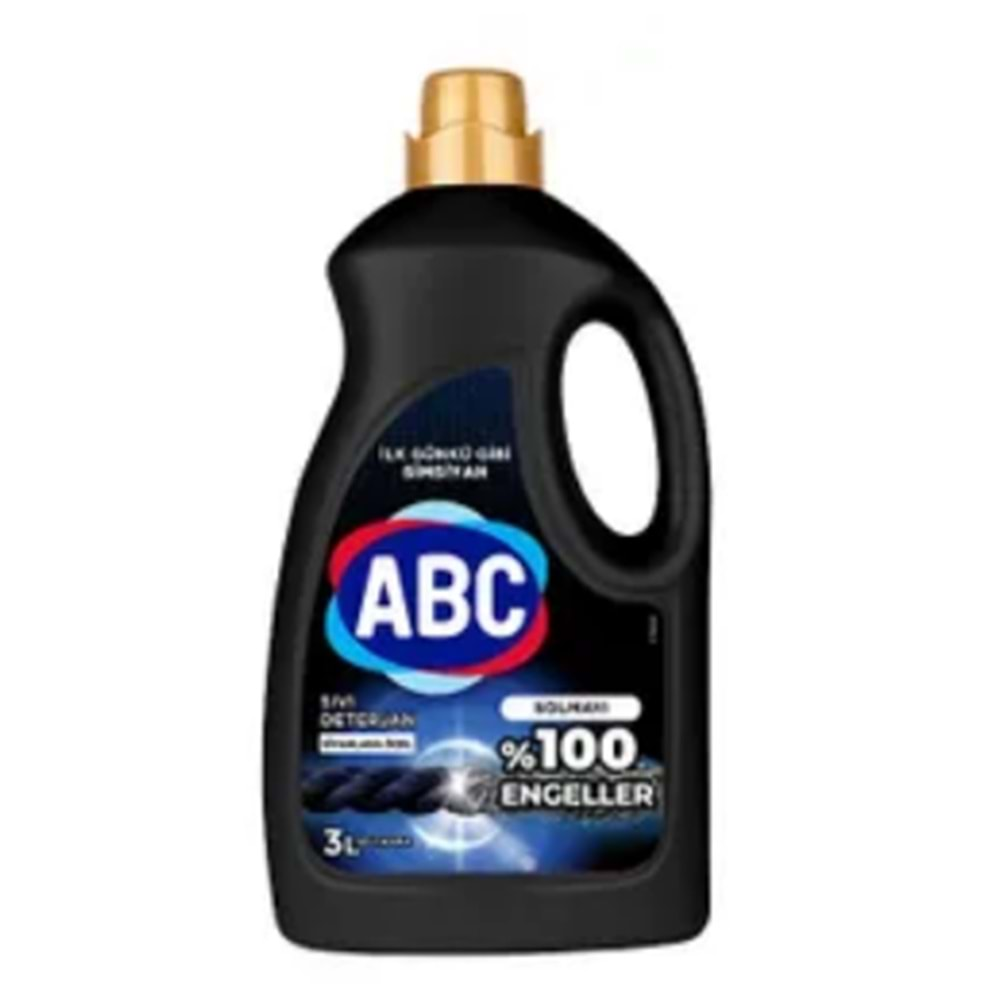 ABC SIVI ÇAMAŞIR DET.SİYAHLAR 2,7LT x 6LI