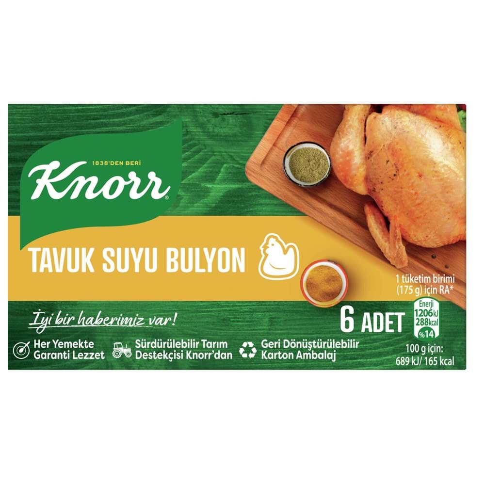 KNOR 6 LI TAVUK BULYON 16LI