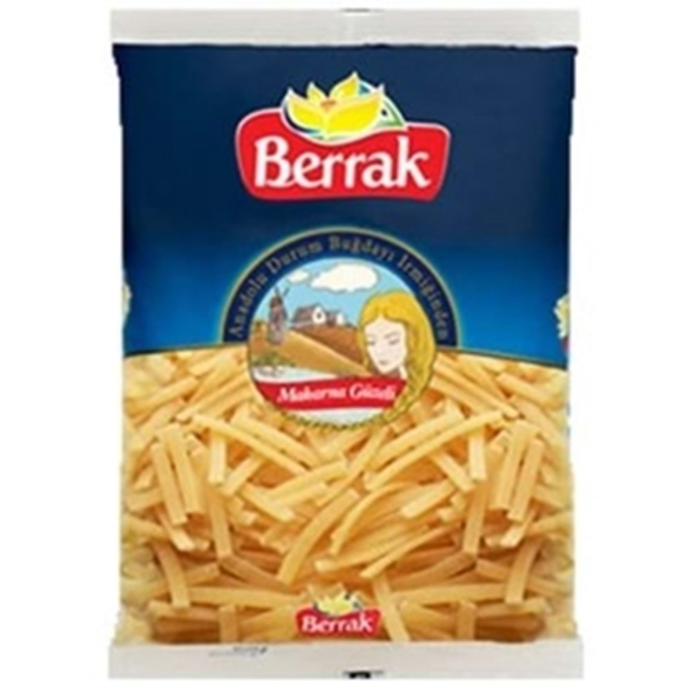 BERRAK ERİŞTE MAKARNA 500GR x 20Lİ