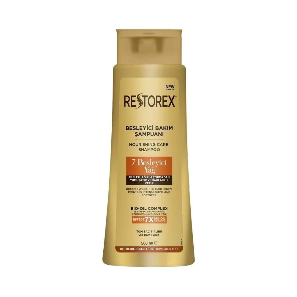 RESTOREX 7 BESLEYİCİ ŞAMPUAN 500ML x 6LI