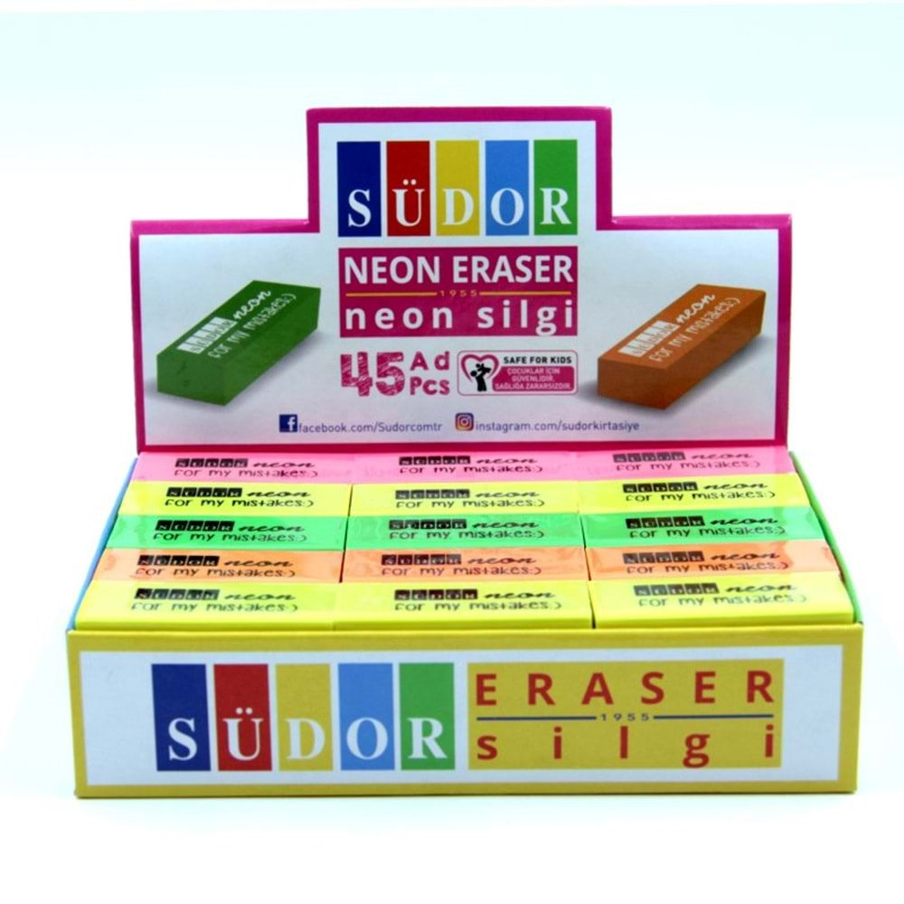 SÜDOR NEON SİLGİ*45Lİ