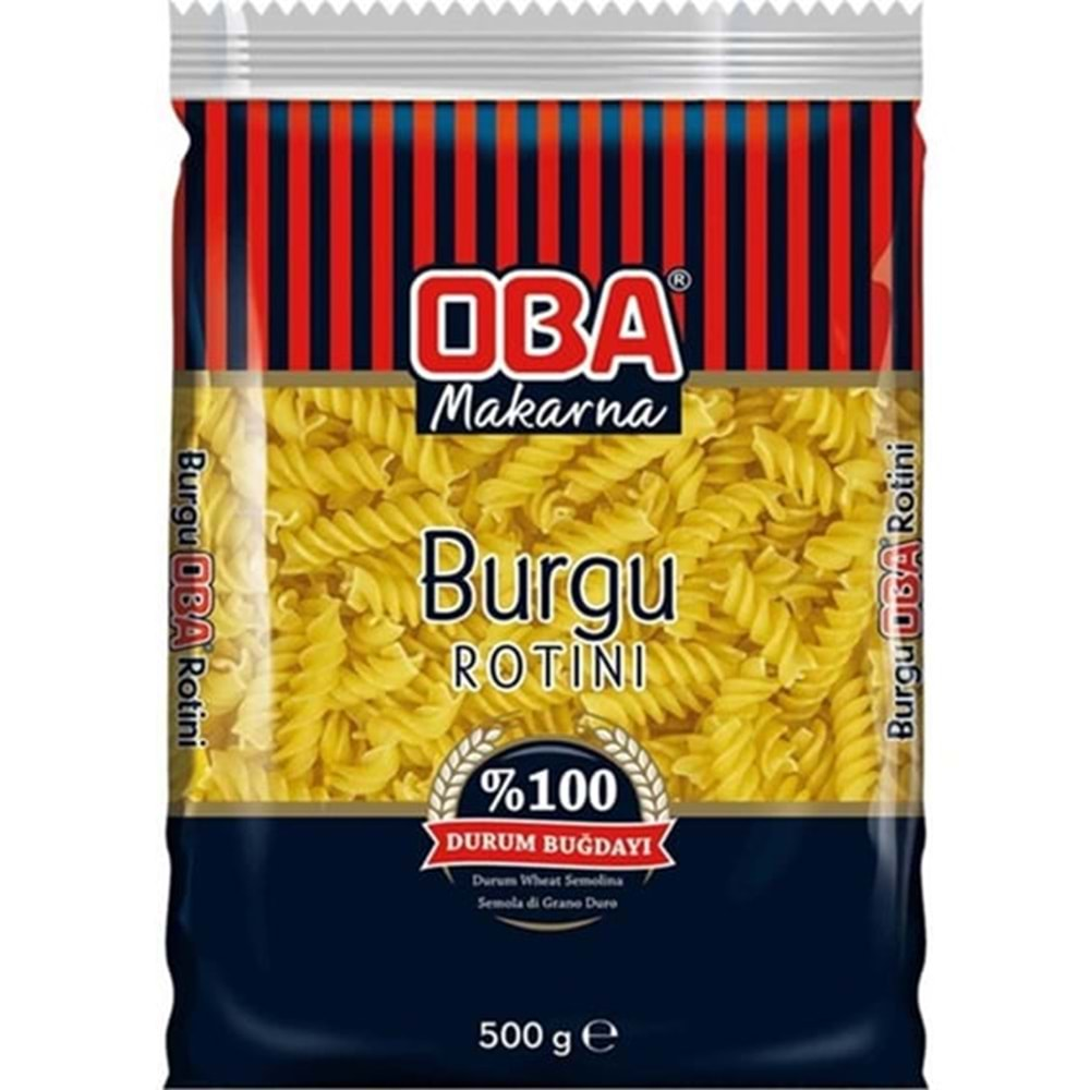 OBA BURGU MAKARNA x 20Lİ