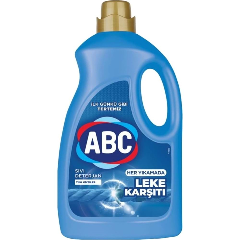 ABC SIVI ÇAMAŞIR DET.LEKE KARŞITI 3LT x 6LI