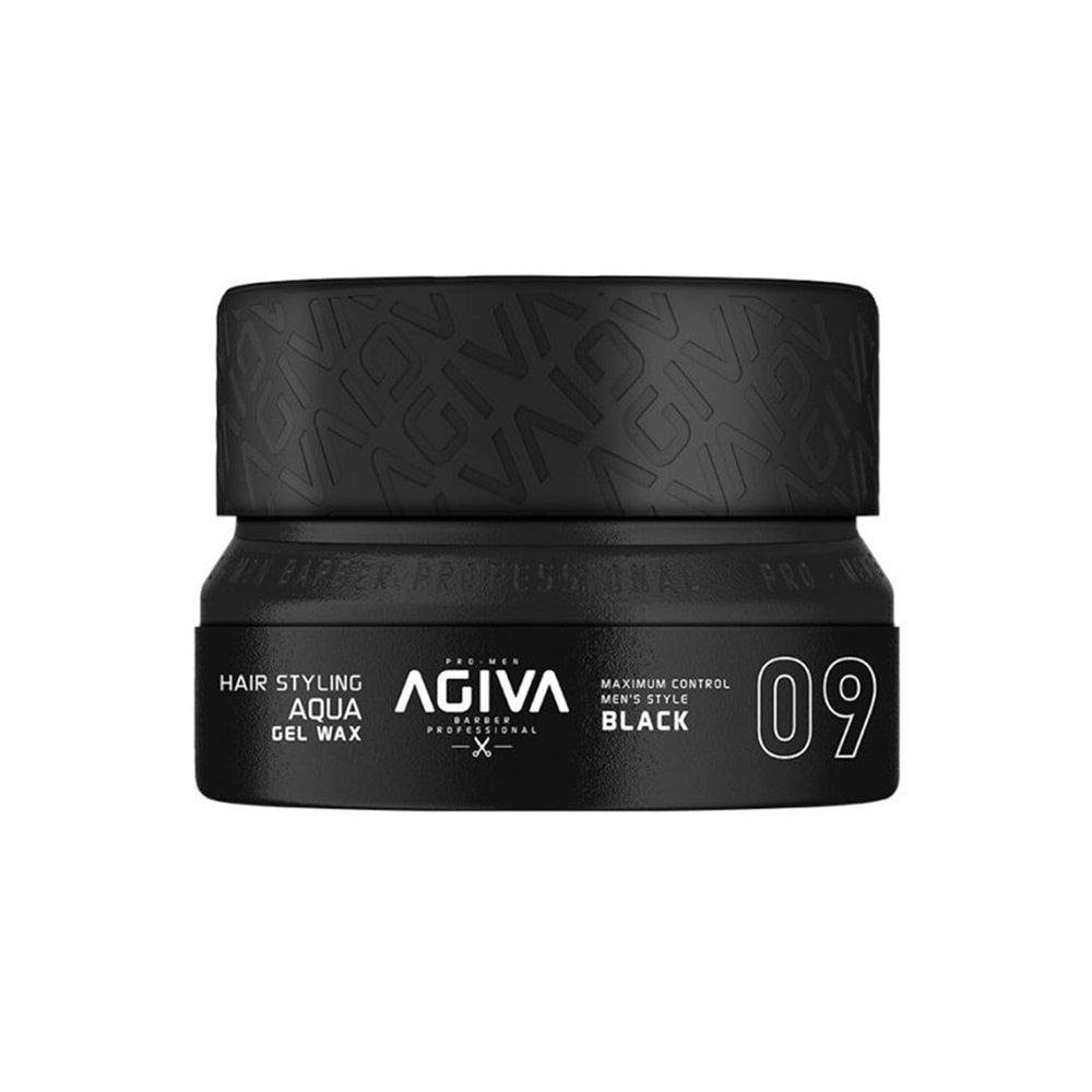 AGİVA WAX 155ML GEL WAX SİYAH 09 x 36