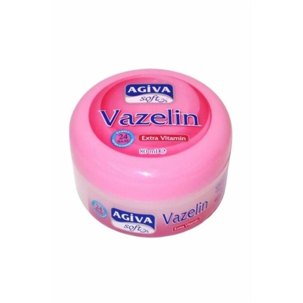 AGİVA SOFT VAZELİN 80ML x 24