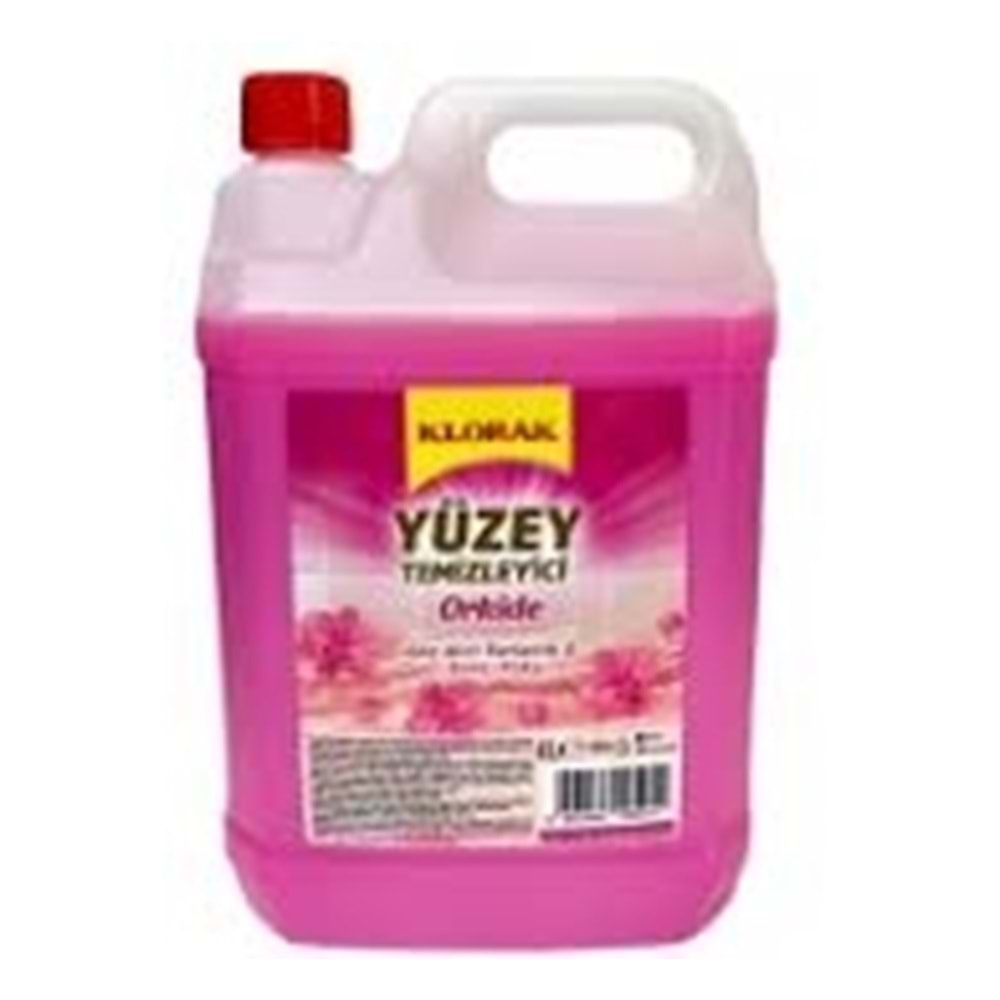 KLORAK YÜZEY TEMİZLEYİCİ ORKİDE 4000ML x 4
