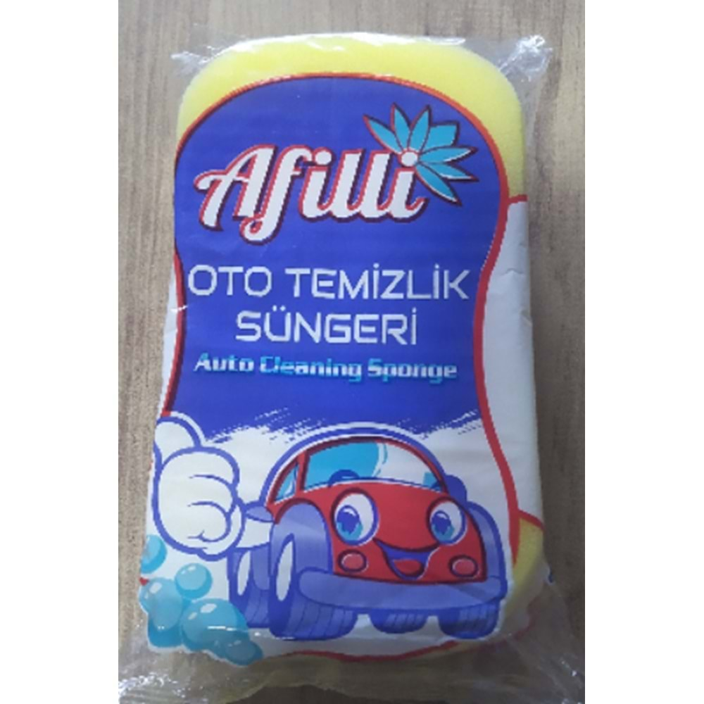 AFİLLİ OTO YIKAMA SÜNGERİ*81 Lİ