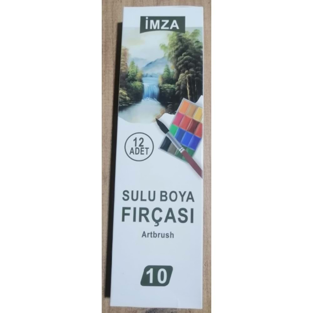 İMZA SULUBOYA FIRÇASI 10 NO*12Lİ