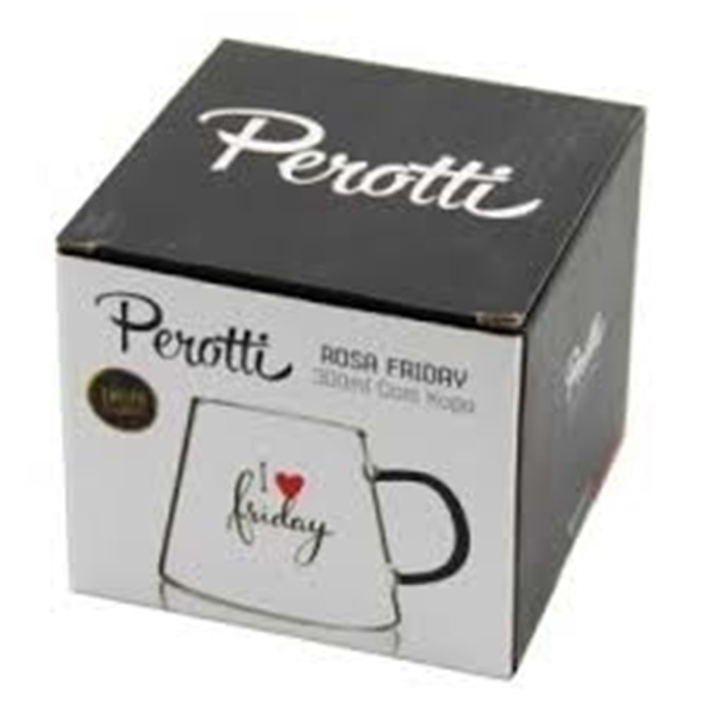 PEROTTİ CAM KUPA ROSA 300ML