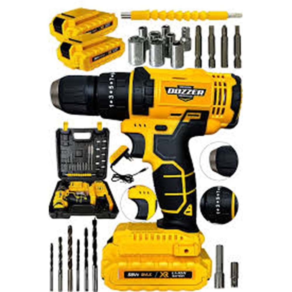 ÇANTALI DARBELİ ŞARJLI MATKAP