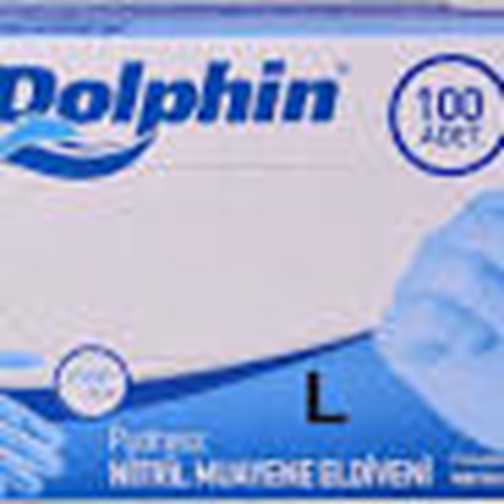 DOLPHİN DOKTOR ELDİVENİ L 100LÜ MAVİ