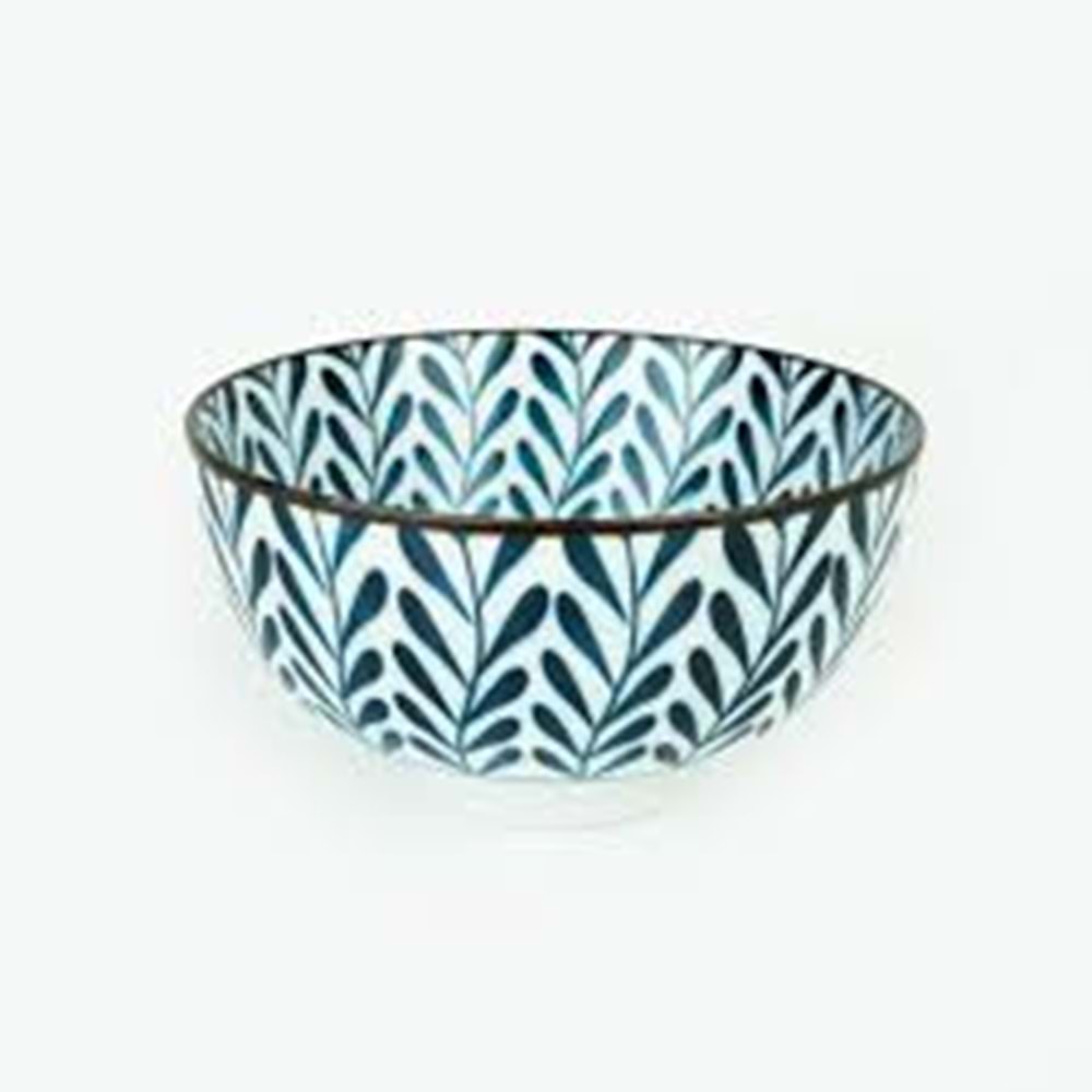 SERAMİK KASE 12CM (DESENLİ)*36