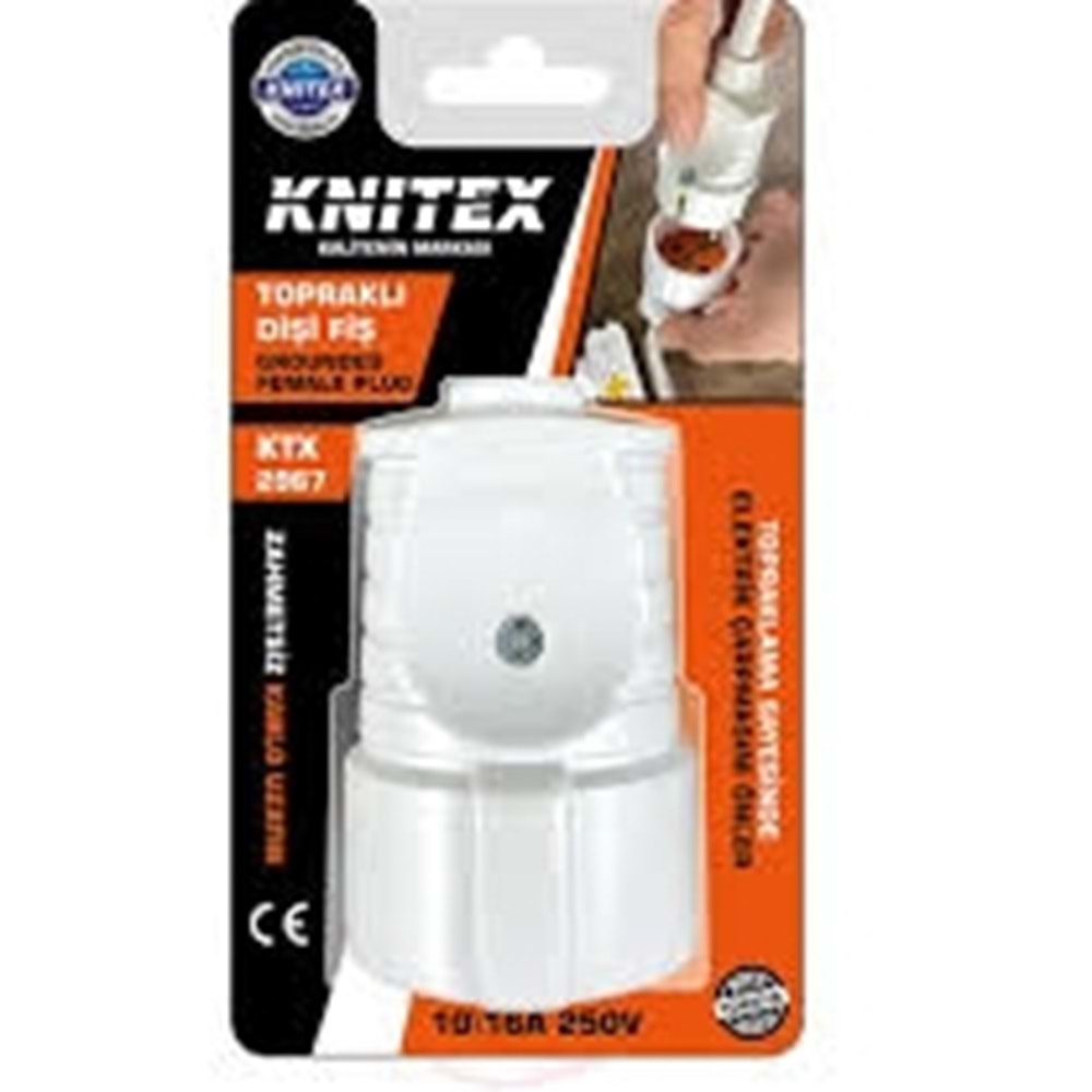 KNETİX TOPRAKLI DİŞİ FİŞ KARTELA KTX-2967