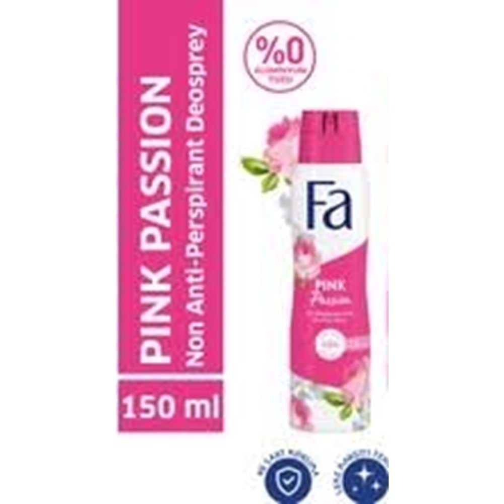 FA DEODORANT F.150ML PINK PASSİON