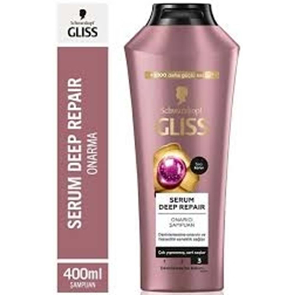 GLISS ŞAMPUAN 400ML SERUM DEEP.