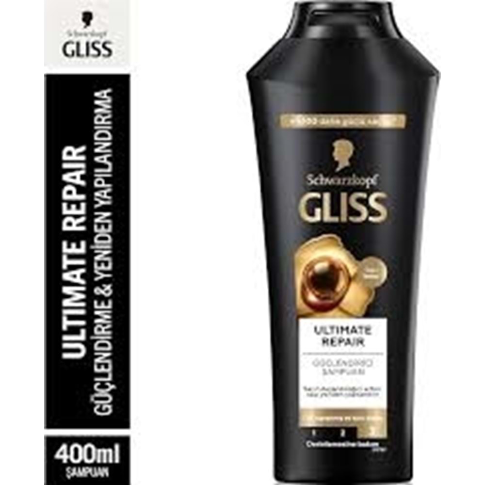 GLISS ŞAMPUAN 400ML ULTIMATE REPA