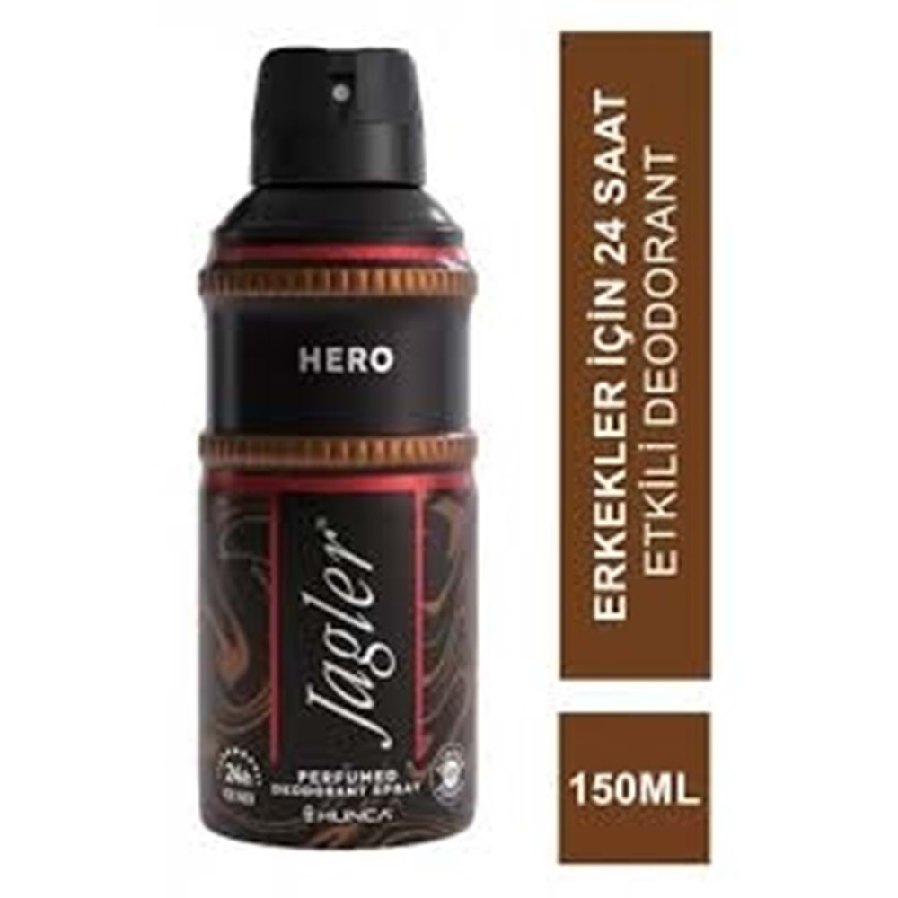 JAGLER DEODORANT 150ML FORMEN HERO