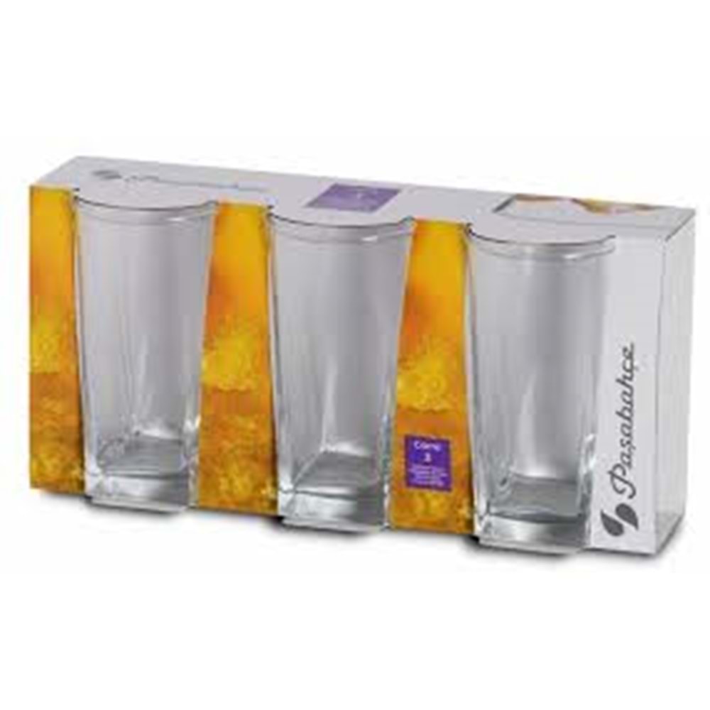 PAŞABAHÇE CARRE 6LI MEŞRUBAT BARDAK-41300