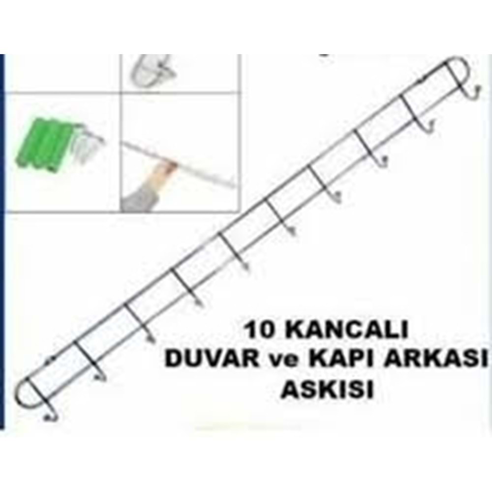 EZGİ KAPI ARKASI ASKI 10LU*24