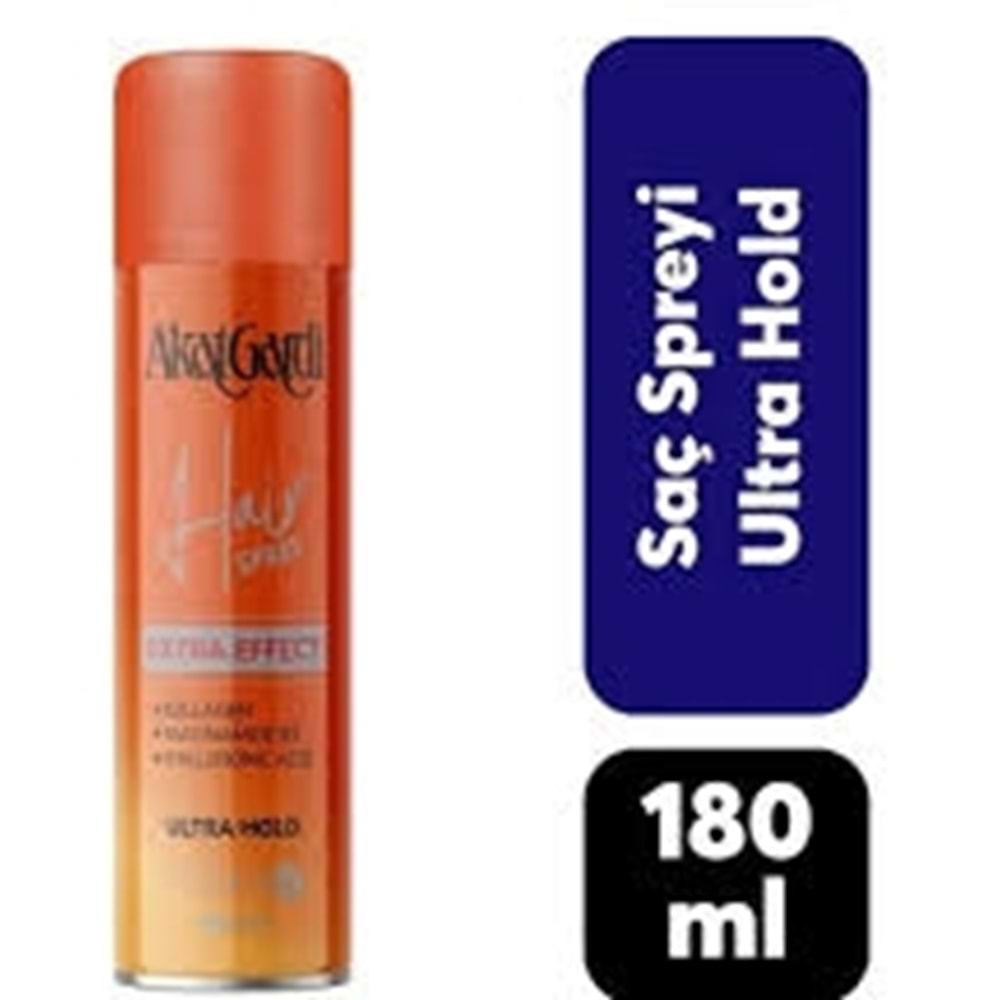 AKAT GARDİ SAÇ SPREYİ ULT. STRONG 180ML*12
