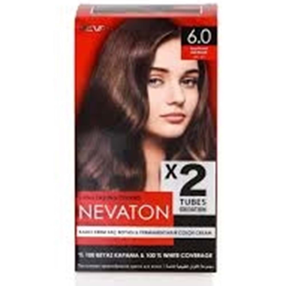 NEVATON SAÇ BOYA 6,0 KOYU KUMRAL