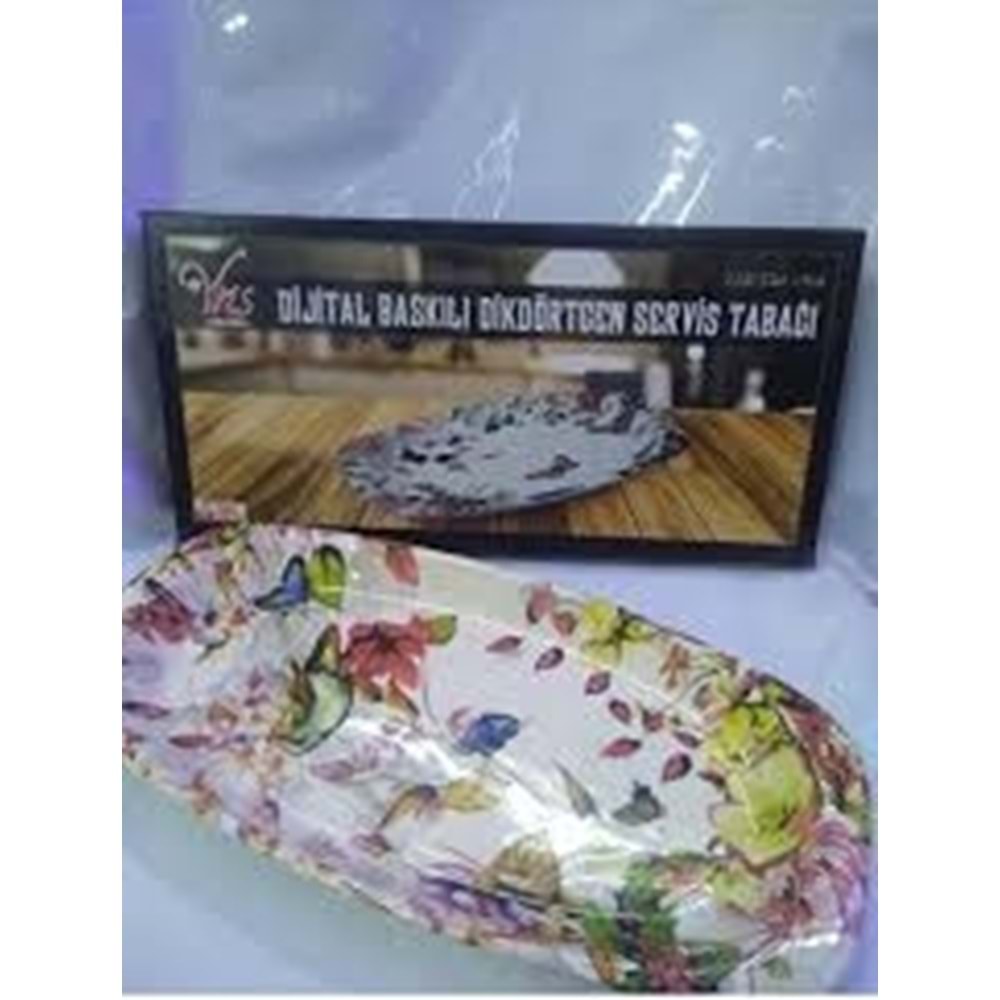 SERAMİK SERVİS TABAK DİJİTAL BASKI*24
