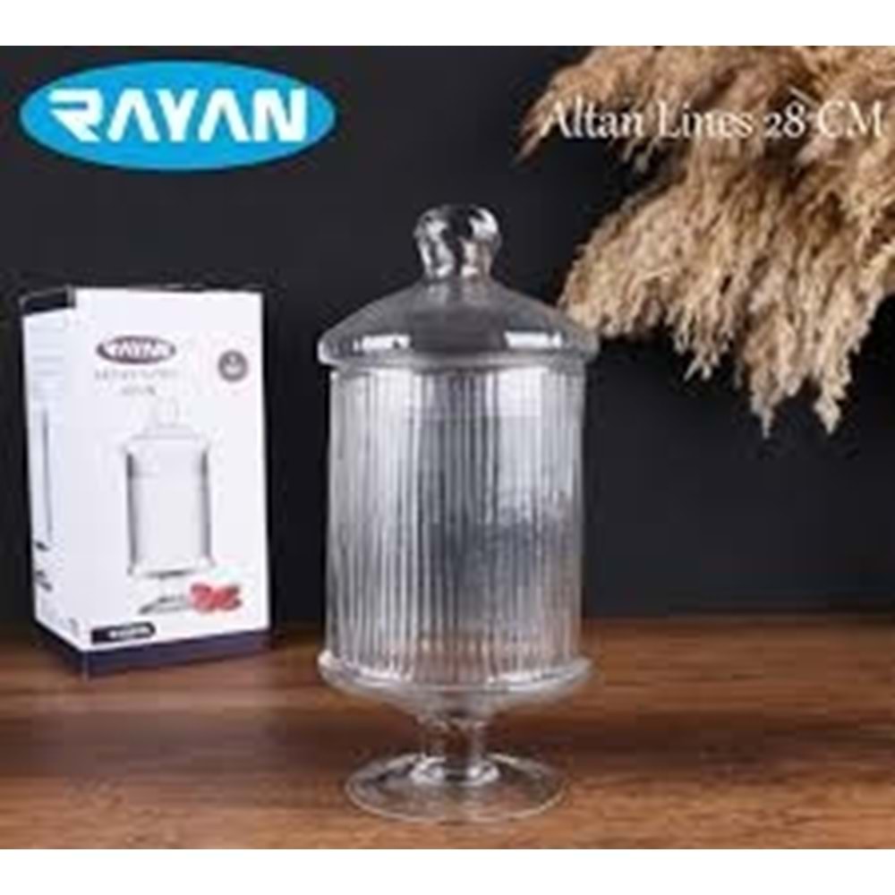 RAYAN ALTAN LINES 28CM AYAKLI ŞEKERLİK