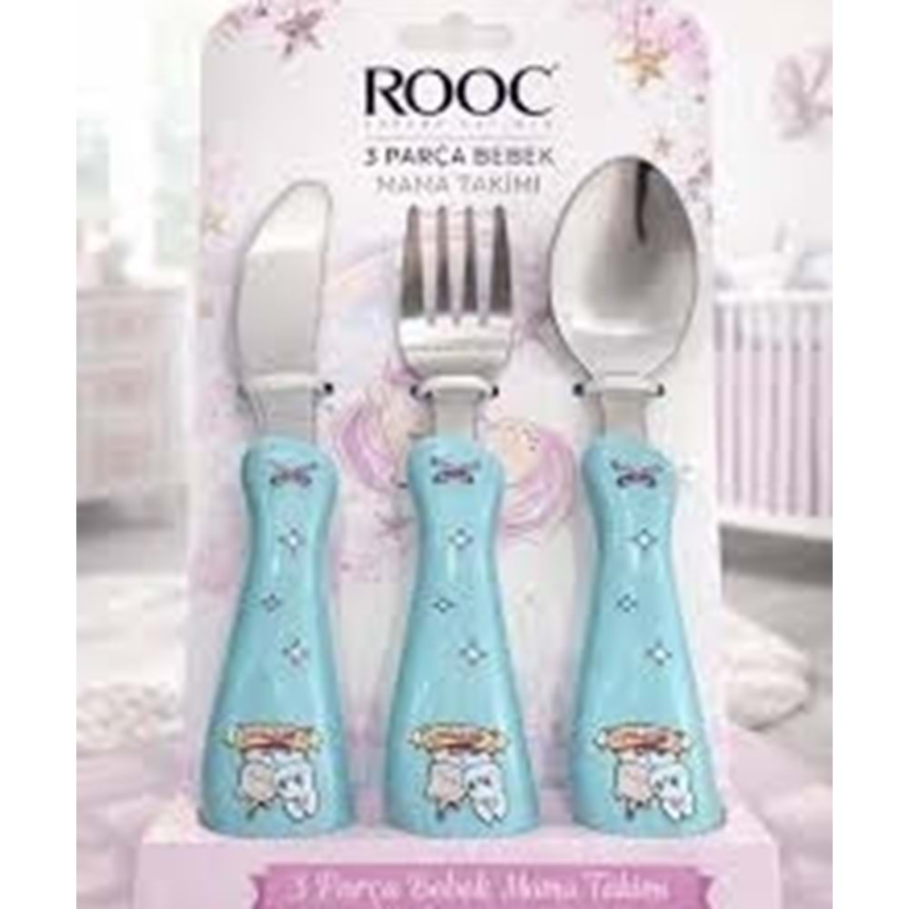 BEBEK YEMEK SETİ 3LÜ BABY3*12