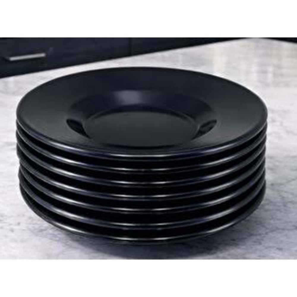 HELMAX SERT PLASTİK 6LI ÇAY TABAK HM014