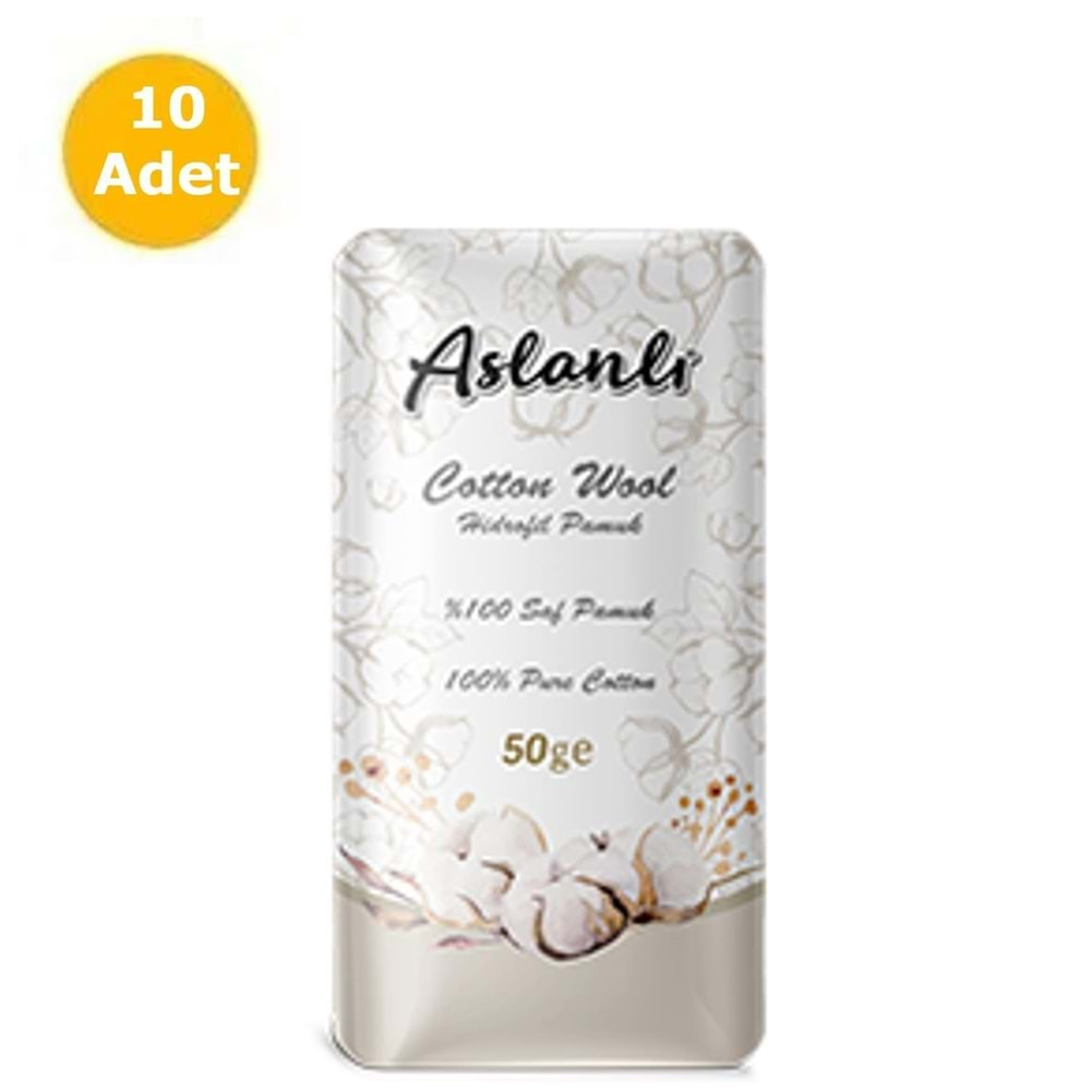 ASLANLI PAMUK 50GR 10LU