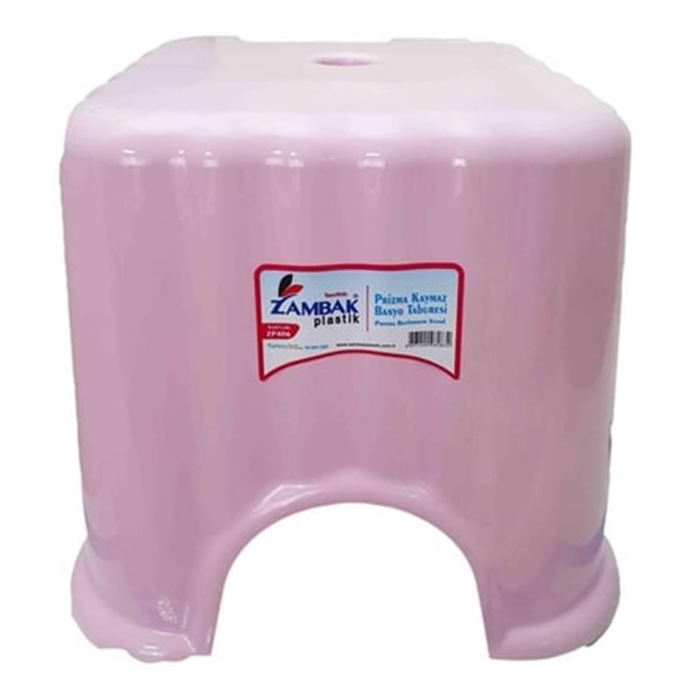 ZAMBAK PRİZMA BANYO TABURESİ ZP-406*12Lİ