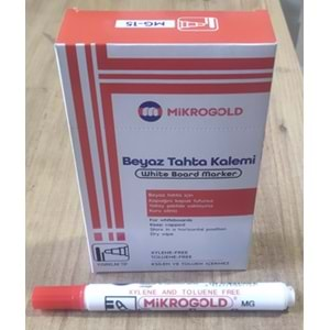 MİKROGOLD TAHTA KALEMİ KIRMIZI *12Lİ