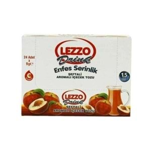 LEZZO TOZ İÇECEK ŞEFTALİ 24 LÜ