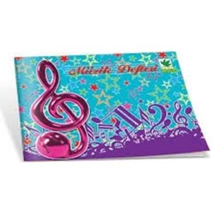 BÜYÜK MÜZİK DEFTERİ 20YP 12Lİ