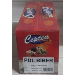 CEP PUL BİBER 15 GR 20Lİ