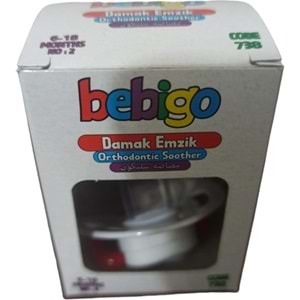 BEBİGO 2 NO DAMAKLI EMZİK x 24LÜ