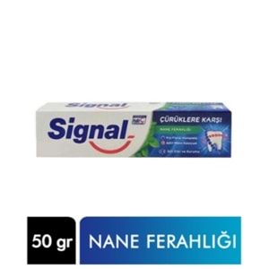 SİGNAL DİŞ MACUNU BEYAZ GÜÇ NANE 100ML*12Lİ