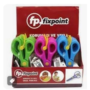 FİXPOİNT KORUMALI OKUL MAKAS x 24LU