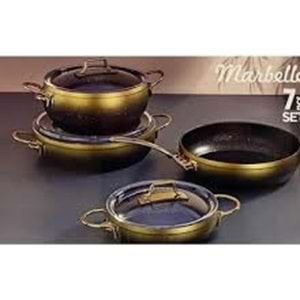 BONERA MARBELLE EZME SET 4 PRÇ BEYAZ